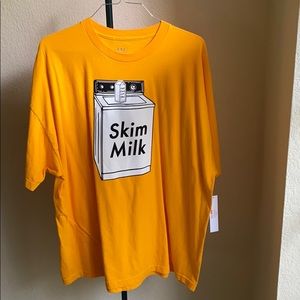Skim Milk Brand “sold out” t-shirt. New